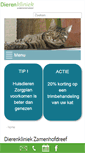 Mobile Screenshot of dierenkliniekzamenhofdreef.nl
